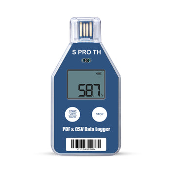 Spro-TH Single Use Temperature And Humidity Data Logger with LCD display, Contact us for Quote